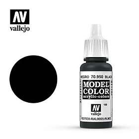 Vallejo Model Color 18ml Black mat 950