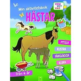 Min aktivitetsbok hästar : med klistermärken