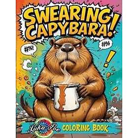 Swearing Capybara Coloring Book