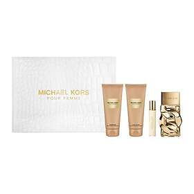 Michael Kors Pour Femme Parfymset (100ml edp, 10ml edp, 100ml parfymerad kroppslotion, 100ml duschgel)