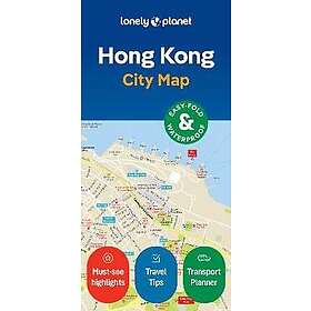 Lonely Planet Hong Kong City Map