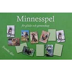 Minnesspel Svenska djur