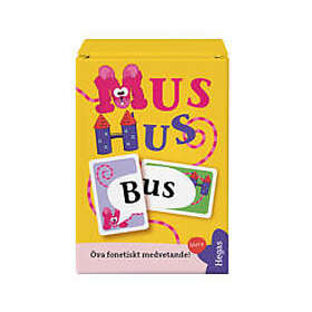 Mus, hus, bus – Öva fonemisk medvetenhet