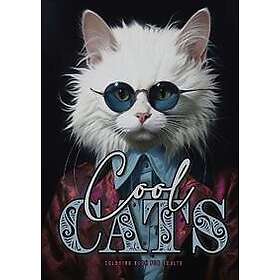 Cool Cats Coloring Book for Adults