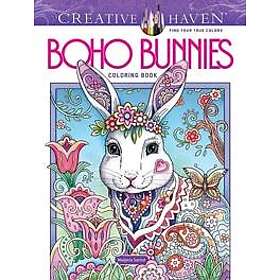 Creative Haven Boho Bunnies Coloring Book