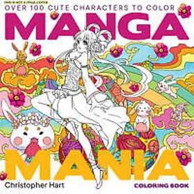 Manga Mania Coloring Book