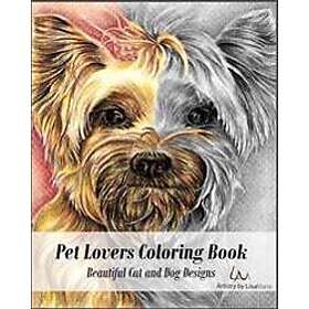 Pet Lovers Coloring Book: Beautiful Grayscale Cat and Dog Designs for Coloring