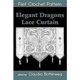 Elegant Dragons Lace Curtain Filet Crochet Pattern: Complete Instructions and Ch