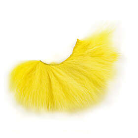 Fly-Dressing Arctic Fox Body Hair Yellow