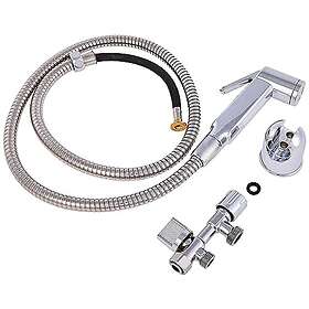 Rousseau Kit Douchette WC, Kit Hygiène complet pour WC en ABS avec Douchette, Su