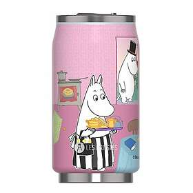 Les Artistes Can it Mumin termosflaska 0,28l tea time pink