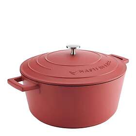 MasterClass Cast Aluminium gryta 5l röd