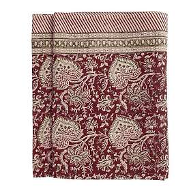 Chamois Oriental linneduk 170x270 cm röd