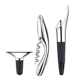 Georg Jensen Wine & Bar Vinset 3 delar Borstad Rostrittstål