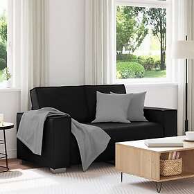 vidaXL Loveseat Soffa Svart 120 cm Konstläder 4105050