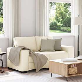 vidaXL 2-sitssoffa 120 cm linne 4105165