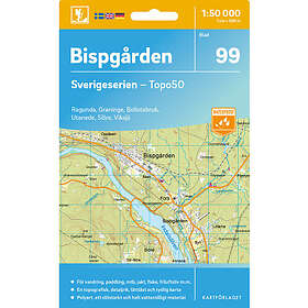 Kartförlaget 99 Bispgården Sverigeserien Topo50