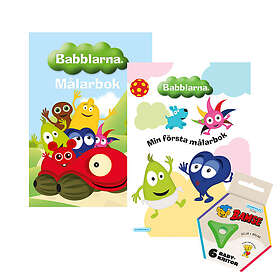 Egmont Kärnan Babblarna Målarset