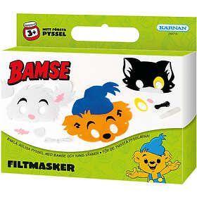 Bamse Kärnan Kul Att Skapa Ansiktsmasker Pysselset