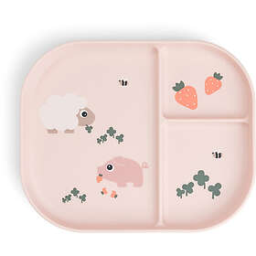 Done By Deer Tiny Farm Foodie Delad Tallrik, Powder