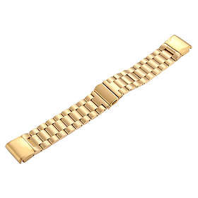 Tiera Garmin Fenix Classic stålarmband quick release guld 20 mm