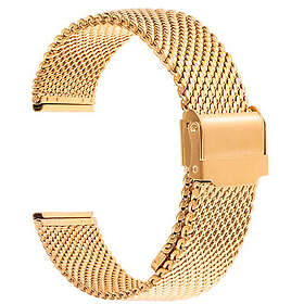 Tiera Heavy Duty mesharmband guld 18 mm
