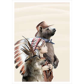 Linn Wold Poster 30x40 Lille Headdress