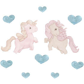 That's Mine Väggklistermärken Unicorn Twins, Rose
