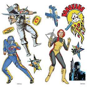 RoomMates Wallstickers G.I Joe