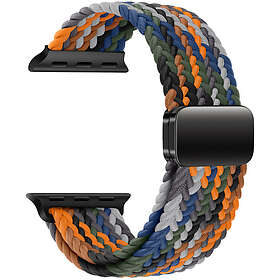 Tiera Apple Watch flätat textilarmband mångfärgat 38/40/41mm