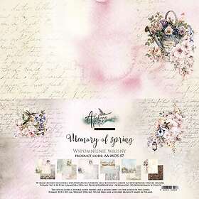 Alchemy of Art Paper Pad 12x12 Memory Spring 6 ark