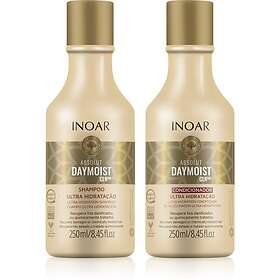 Inoar Absolut Daymoist CLR Set För torrt och färgat hår 2x250ml