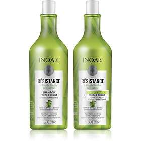Inoar Résistance Bambu Set For bräckligt och stressat hår 2x1000ml