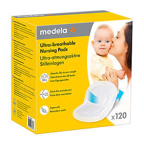 Medela Ultra-andningsbara Amningsinlägg 120-Pack