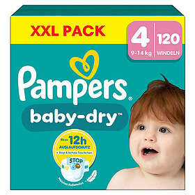 Pampers  Baby-Dry Storlek 4 (9kg-14kg) 120st
