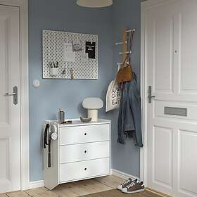 IKEA RACKNÄS byrå med 3 lådor 69x78 cm