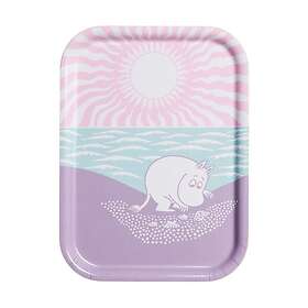 Arabia Moomin En dag på stranden Mumin bricka 20x27 cm