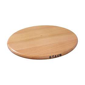 Staub magnetiskt grytunderlägg oval bok 29 cm