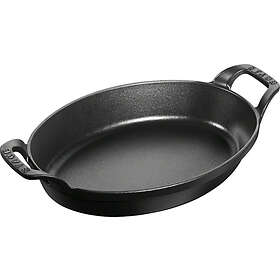 Staub oval ugnsform gjutjärn 24 cm Körsbär