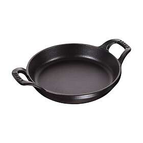Staub rund ugnsform gjutjärn o12 cm Svart