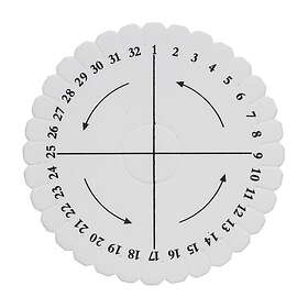 Panduro Hobby Kumihimo platta rund