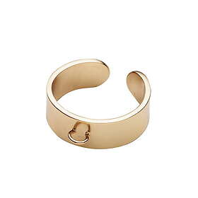 Panduro Hobby Guldfärgad ringstomme Ø20 mm med ögla fäste för charms, 1 st.
