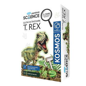 Panduro Hobby Science Kit Glow In The Dark – gräv fram en självlysande Tyrannosaurus Rex