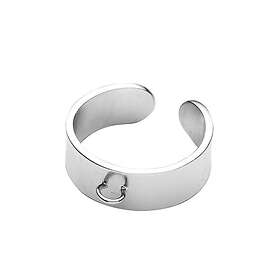 Panduro Hobby Silverfärgad ringstomme Ø20 mm med ögla fäste för charms, 1 st.