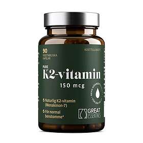 Great Essentials Pure K2-vitamin 150mcg 90k