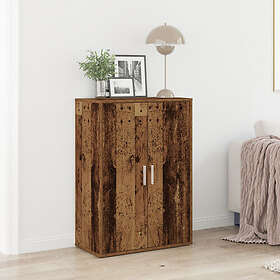 vidaXL Sideboard Gammalt Trä 60x31x84 cm Ingenjörsträ