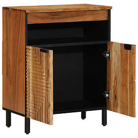 vidaXL Sideboard 60x33x75 cm Massivt Akaciaträ