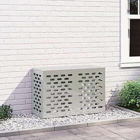 vidaXL AC-överdrag 90x40x60 cm Galvaniserat Stål
