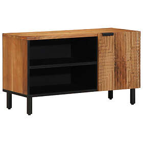 vidaXL TV-bänk 80x31,5x46 cm Solid Akaciaträ