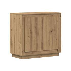 vidaXL Sideboard Artisan Ek 80x34x75 cm Konstruerat Trä